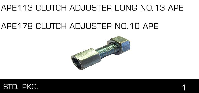 APE178 APE113 CLUTCH ADJUSTER LONG NO 13 APE